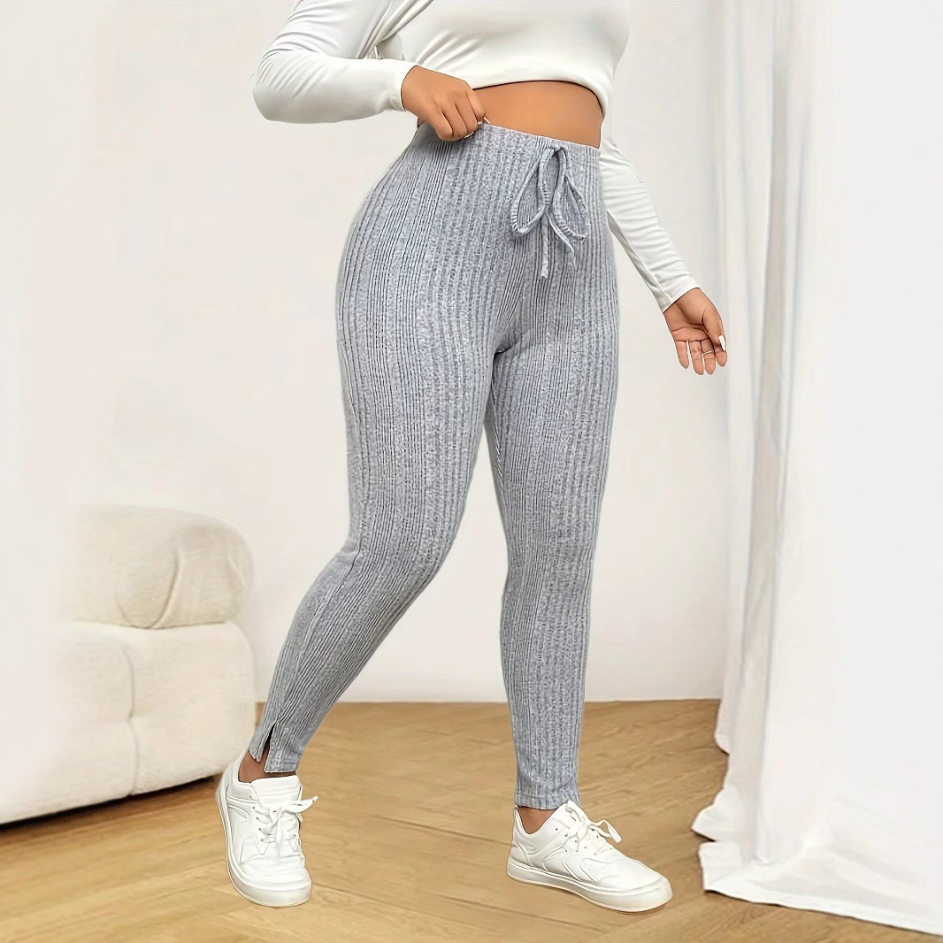 28c31ddb-ff82-4687-a9f6-4a52138b03fc.jpg Women's Yoga Wear Tight-Fit High-Waist Base-Layer Fitness Pants - Image 1