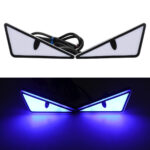 Triangle Eyes Modified General Motorcycle Decorative Accessories Car Lights - Image 2