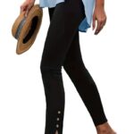 Pants With A Waistband And Faux Coconut Buttons In A Japanese-Korean Style - Image 5