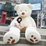 Giant Teddy Bear Plush Toy Huge  Soft Toys  Leather Shell - Image 4