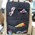 Car Seat Back Organizer Tray Bag – Foldable Travel Storage Accessory - Image 2