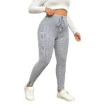 Women's Yoga Wear Tight-Fit High-Waist Base-Layer Fitness Pants - Image 2