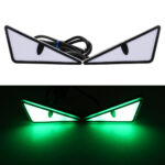 Triangle Eyes Modified General Motorcycle Decorative Accessories Car Lights - Image 4