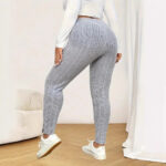 Women's Yoga Wear Tight-Fit High-Waist Base-Layer Fitness Pants - Image 3