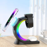 4 In 1 Magnetic Wireless Charger For Phone, Watch & AirPods Pro - Image 4