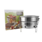 Outdoor Portable Stainless Steel Foldable Grill - Image 4