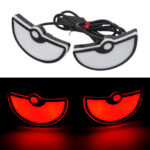 Triangle Eyes Modified General Motorcycle Decorative Accessories Car Lights - Image 7