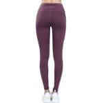 Seamless Tummy-Control Nude-Feel Running Yoga Fitness Pants - Image 2