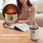 Volcanic Flame Aroma Diffuser – USB Jellyfish Humidifier & Night Light - Image 4