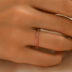 Multicolor Zircon-Inlaid Ring For Women - Image 2