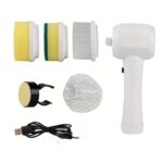 5 In 1 Multifunctional Electric Brush Cleaner - Image 2