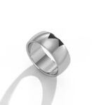 Smooth Silk Scarf Clip Minimalist Ring For Women - Image 5
