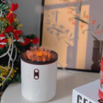 Volcanic Flame Aroma Diffuser – USB Jellyfish Humidifier & Night Light - Image 2
