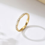 Multicolor Zircon-Inlaid Ring For Women - Image 6