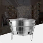 Outdoor Portable Stainless Steel Foldable Grill - Image 6