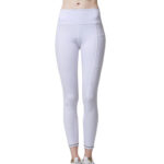 Seamless Tummy-Control Nude-Feel Running Yoga Fitness Pants - Image 6