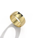 Smooth Silk Scarf Clip Minimalist Ring For Women - Image 3