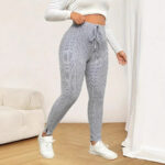 Women's Yoga Wear Tight-Fit High-Waist Base-Layer Fitness Pants - Image 4