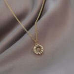 New Fashion Trending Cold Style Personalized Bow Sweet Geometry Necklace - Image 4