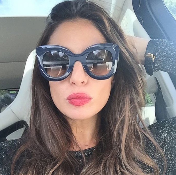 1087559621925.jpg New Fashion Cat Eye Sunglasses Women Brand Designer Vintage Gradient Cat Eye Sun Glasses Shades For Women - Image 1