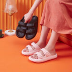 Platform Slippers Women's Summer Buckle Home Shoes Fashion Outdoor Wear Soft Bottom Sandals - Image 8
