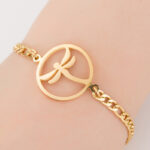 Gold Color Charms Bracelet Femme Stainless Steel Women Jewelry Lucky Origami Elephant Bracelets Friendship Gifts - Image 2