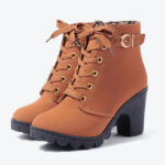 Cross strappy booties with Martin boots - Image 8