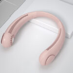 Leafless Hanging Neck Fan Usb Charging Lazy Silent  Fan - Image 2