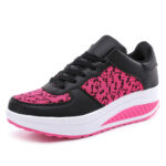 Women's Shoes, Flying Woven Leather Shoes, Sports Platform Shoes, Student Platform Shoes - Image 4