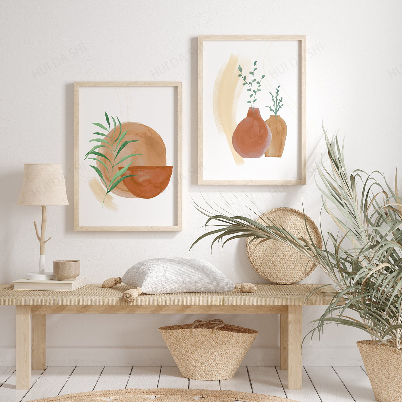 1622790643983.jpg Canvas Painting Bohemian Wall Decoration Wall Art - Image 1