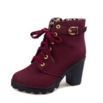 Cross strappy booties with Martin boots - Image 4