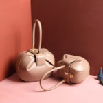 Leather handbags fashion dumplings handbag - Image 4