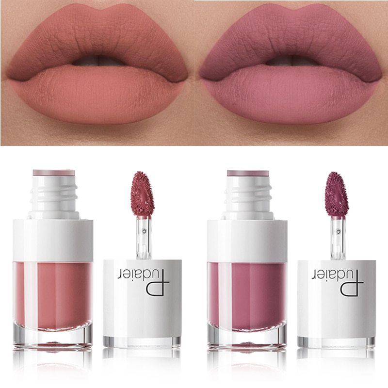 2695383184102.jpg Lipstick 16 color white bottle matte lip gloss lasting moisturizing - Image 1