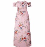 Boho style long dress women Off shoulder beach summer dresses - Image 5