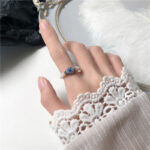 Vintage pearl ring - Image 2