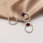 Vintage pearl ring - Image 4