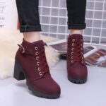 Cross strappy booties with Martin boots - Image 7