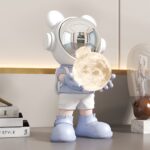 Desktop Space Bear Decoration Moon Night Light Home Decor - Image 5