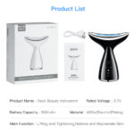 EMS Microcurrent Neck Face Beauty Device With 3 Colors LED Photon Therapy Skin Tighten Reduce Double Chin Face Lifting Devices - Image 10