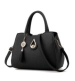 Women Handbag Bag Ladies Tassel High Quality PU Leather Totes Bags Brief Women Shoulder Bag Ladies Bags - Image 5