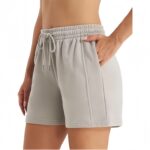 Womens Summer Drawstring Sports Shorts - Image 5