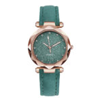 Casual Women Romantic Starry Sky Wrist Watch Leather Rhinestone Designer Ladies Clock - Image 3