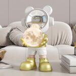 Desktop Space Bear Decoration Moon Night Light Home Decor - Image 6