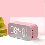 Portable Mirror Clock Alarm Clock - Image 3