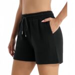 Womens Summer Drawstring Sports Shorts - Image 3