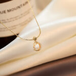 New Fashion Trending Cold Style Personalized Bow Sweet Geometry Necklace - Image 5
