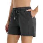 Womens Summer Drawstring Sports Shorts - Image 4