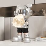 Desktop Space Bear Decoration Moon Night Light Home Decor - Image 9