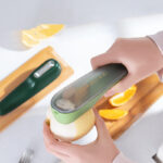 Storage Type Peeling Knife Potato Cucumber Peeler With Storage Tube Apple Fruit Vegetable Scratcher Household Kitchen Gadge - Image 4